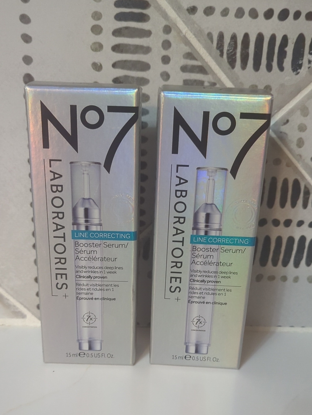 No. 7 Laboratories Line Correcting Booster Serum 2 Pack